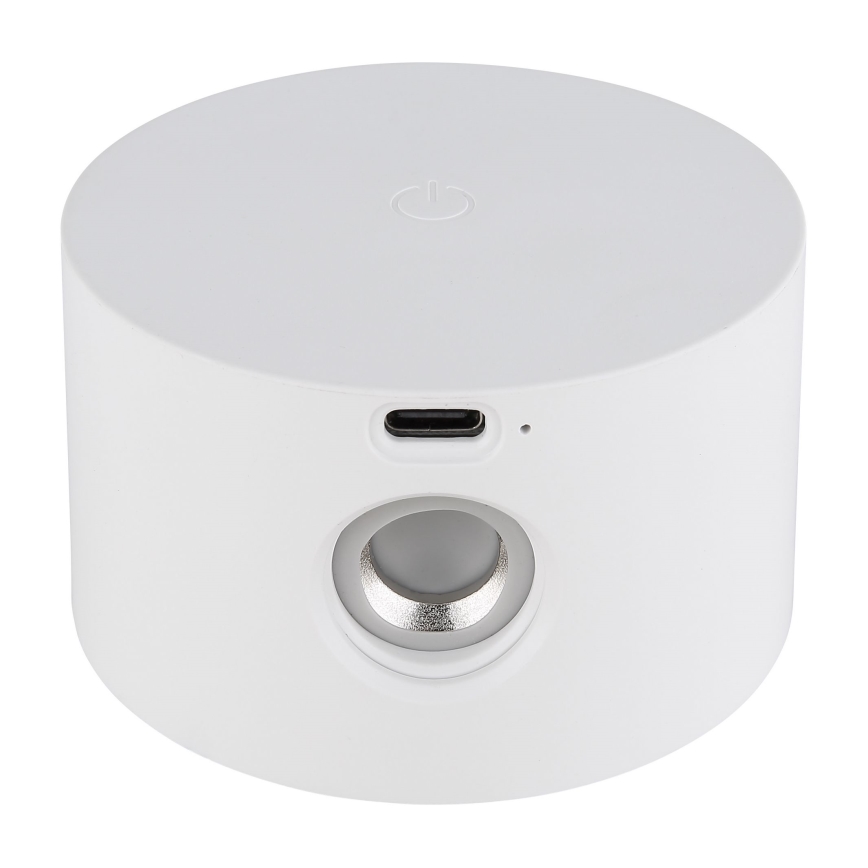 Globo - Dimbaar LED touch tafellampje 4in1 LED/4W/5V 3000/4000/5000K 1200 mAh wit
