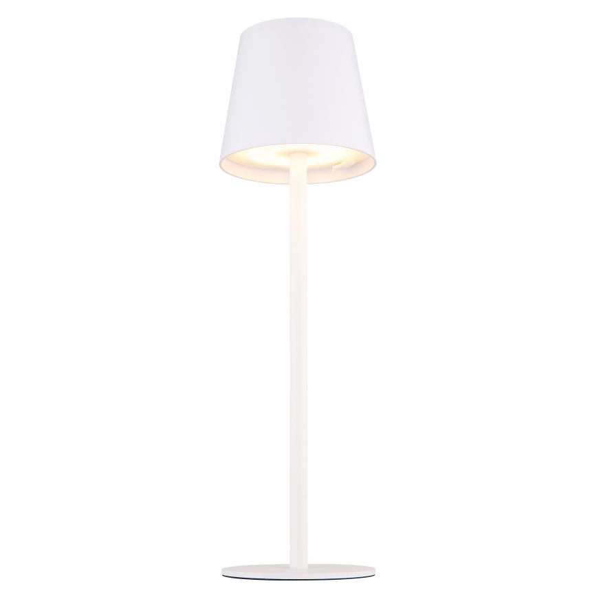 Globo - LED Dimbaar aanraken buitenshuis lamp LED/3W/3,7V IP44 1800 mAh USB wit