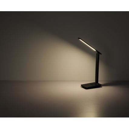 Globo - LED Touch dimbaar oplaadbaar tafellamp LED/5W/5V 2700/4000/6500K 1800 mAh zwart