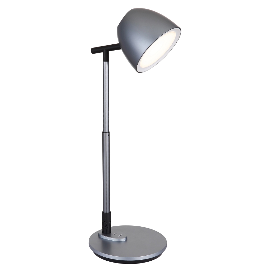 Globo - Dimbaar LED touch tafellampje LED/7,5W/230V 3000K/4000K/6500K grijs
