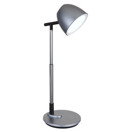 Globo - Dimbaar LED touch tafellampje LED/7,5W/230V 3000K/4000K/6500K grijs