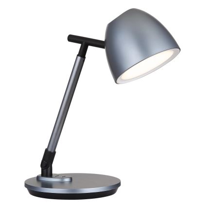 Globo - Dimbaar LED touch tafellampje LED/7,5W/230V 3000K/4000K/6500K grijs