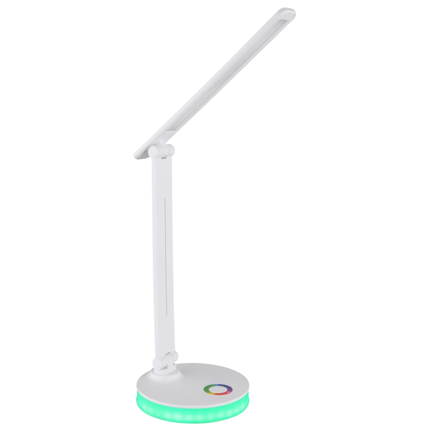 Globo - LED RGBW Dimbare Touch Tafellamp LED/5W/230V + LED/2W 2700K/4000K/6500K wit