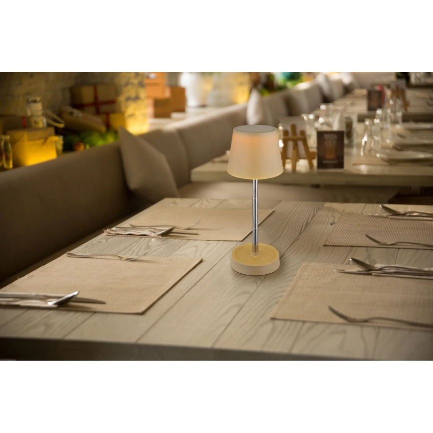 Globo - Dimbare tafellamp met aanraakbediening, oplaadbaar, LED/1,2W/3V 1200 mAh