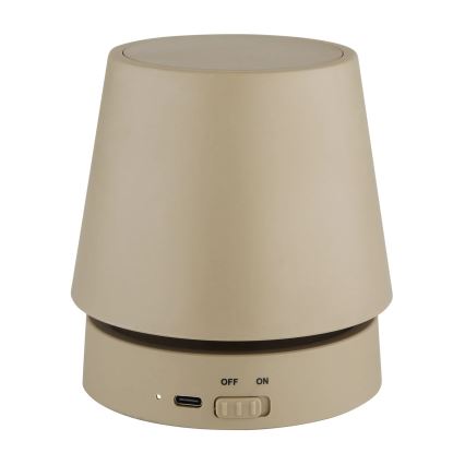Globo - Dimbare tafellamp met aanraakbediening, oplaadbaar, LED/1,2W/3V 1200 mAh