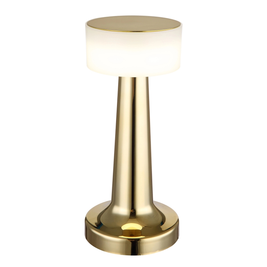 Globo - Dimbaar LED touch tafellampje LED/1W/3,7V 2700K/4000K/6500K 800 mAh USB goud