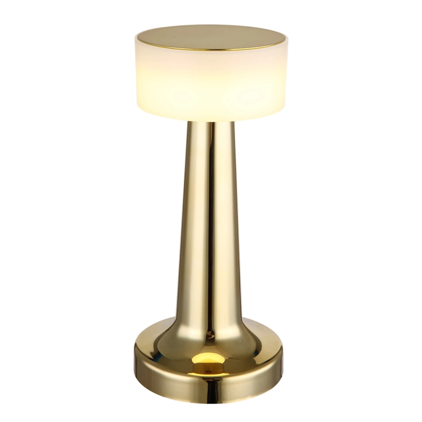 Globo - Dimbaar LED touch tafellampje LED/1W/3,7V 2700K/4000K/6500K 800 mAh USB goud
