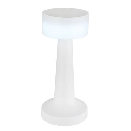 Globo - Dimbaar LED touch tafellampje LED/1W/3,7V 2700K/4000K/6500K 800 mAh USB wit