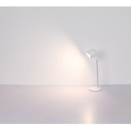 Globo - Dimbaar LED touch tafellampje 4in1 LED/6W/3,7V 3000K/4000K/6500K 1500 mAh USB wit