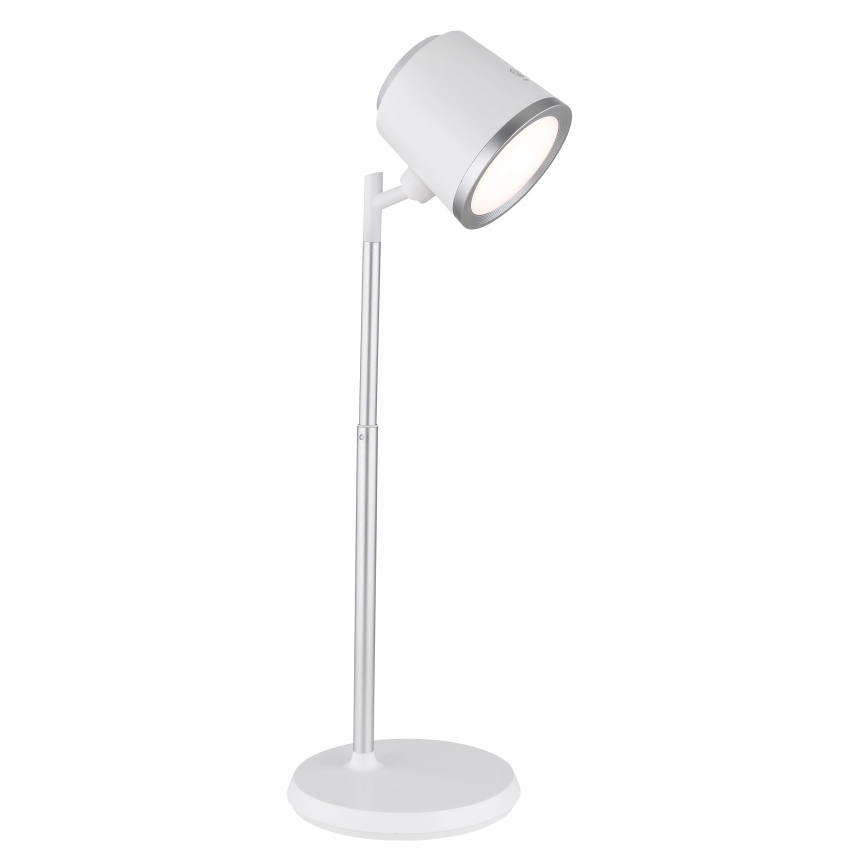 Globo - Dimbaar LED touch tafellampje 4in1 LED/6W/3,7V 3000K/4000K/6500K 1500 mAh USB wit