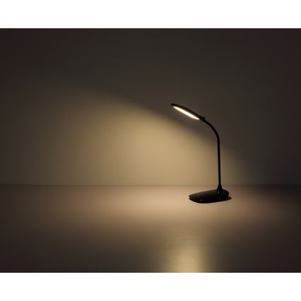 Globo - Dimbaar LED touch tafellampje LED/9W/230V 3000K/4000K/6500K CRI 90 zwart