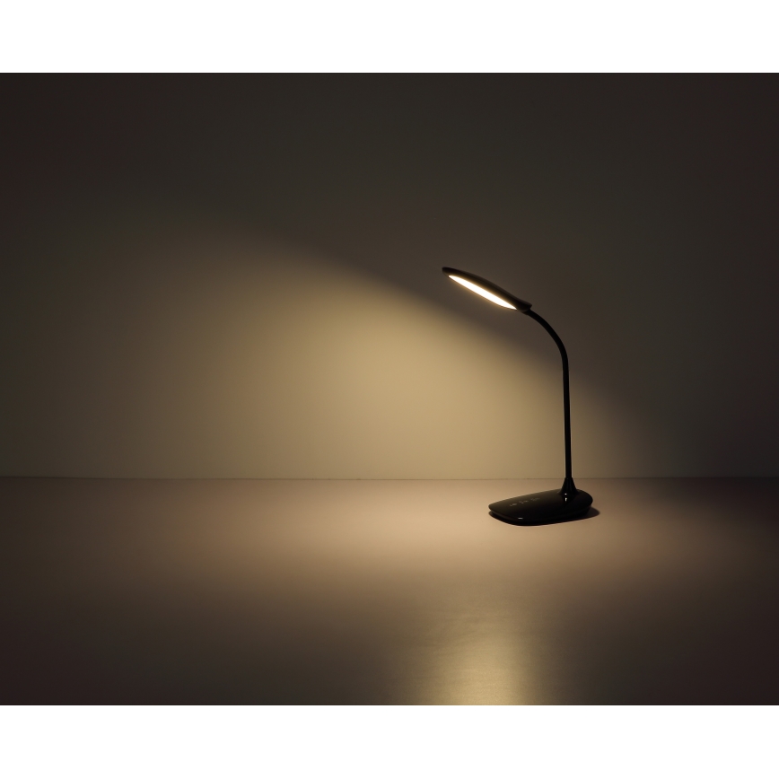 Globo - Dimbaar LED touch tafellampje LED/9W/230V 3000K/4000K/6500K CRI 90 zwart