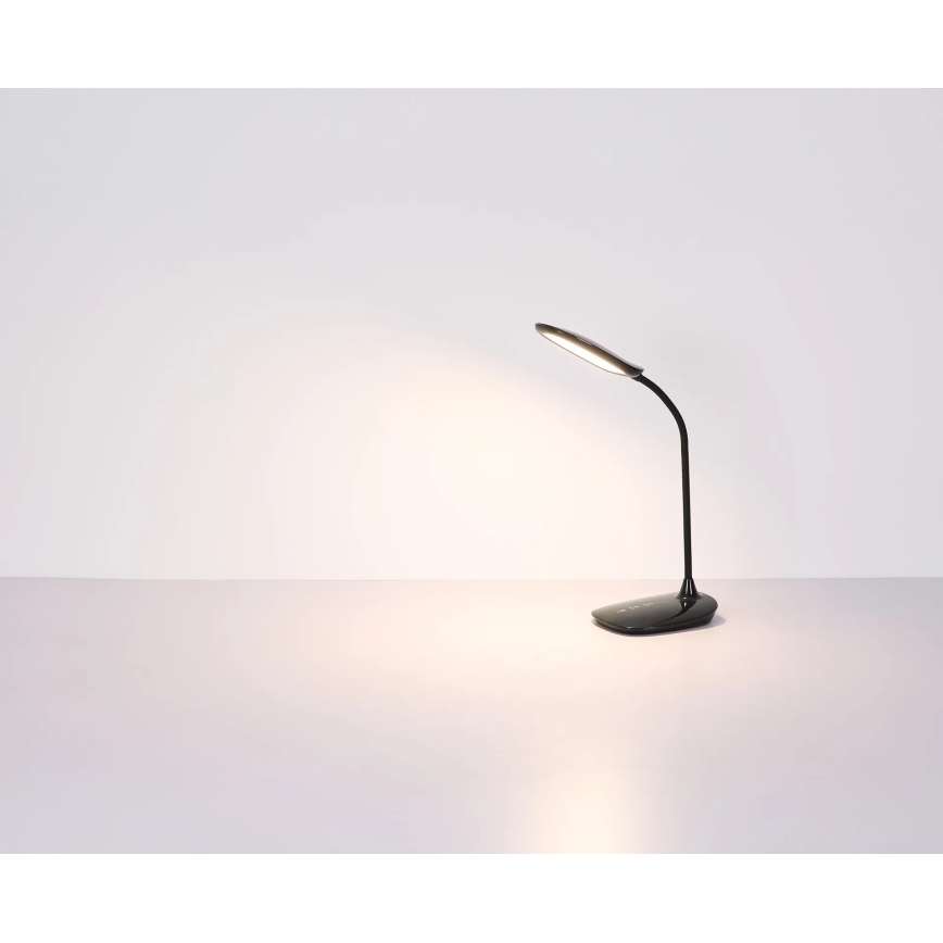 Globo - Dimbaar LED touch tafellampje LED/9W/230V 3000K/4000K/6500K CRI 90 zwart