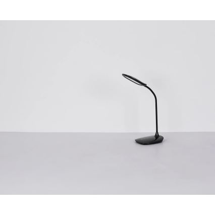 Globo - Dimbaar LED touch tafellampje LED/9W/230V 3000K/4000K/6500K CRI 90 zwart