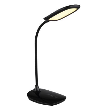 Globo - Dimbaar LED touch tafellampje LED/9W/230V 3000K/4000K/6500K CRI 90 zwart