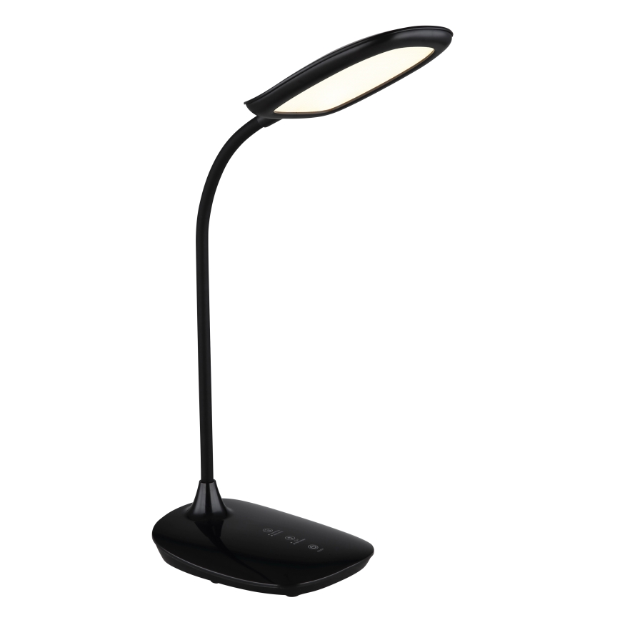 Globo - Dimbaar LED touch tafellampje LED/9W/230V 3000K/4000K/6500K CRI 90 zwart