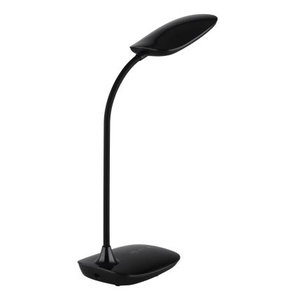Globo - Dimbaar LED touch tafellampje LED/9W/230V 3000K/4000K/6500K CRI 90 zwart