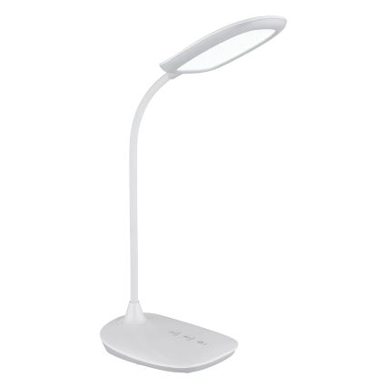 Globo - Dimbaar LED touch tafellampje LED/9W/230V 3000K/4000K/6500K CRI 90 wit