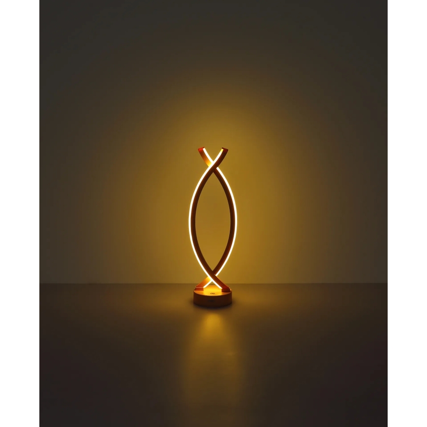 Globo - Dimbaar LED touch tafellampje LED/1W/3,7V 3000K 1800 mAh USB roze