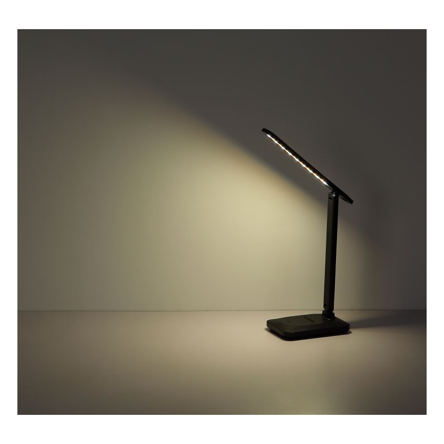 Globo - Dimbaar LED touch tafellampje LED/3W/5V 2800/4000/6500K 1800 mAh zwart