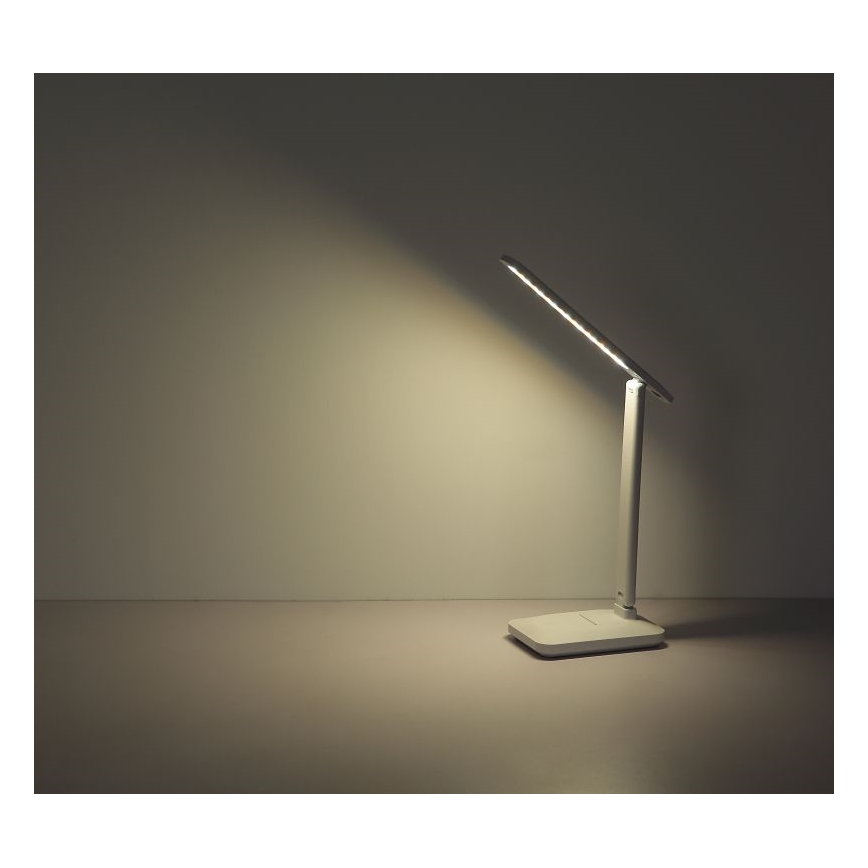 Globo - LED Dimbare touch oplaadbare tafellamp LED/3W/5V 2800/4000/6500K 1800 mAh wit