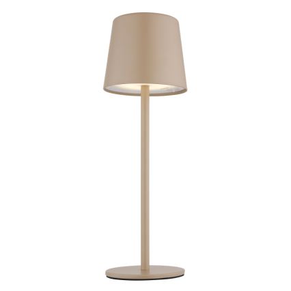 Globo - LED Dimbaar buitenshuis aanraken tafellamp LED/2W/5V 3000/4000/6000K 2200 mAh IP44 crème
