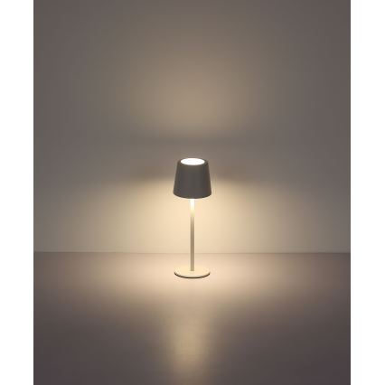 Globo - LED Dimbaar buitenshuis aanraken tafellamp LED/2W/5V 3000/4000/6000K 2200 mAh IP44 wit