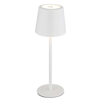 Globo - LED Dimbaar buitenshuis aanraken tafellamp LED/2W/5V 3000/4000/6000K 2200 mAh IP44 wit