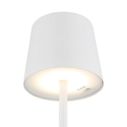 Globo - LED Dimbaar buitenshuis aanraken tafellamp LED/2W/5V 3000/4000/6000K 2200 mAh IP44 wit