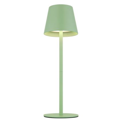 Globo - Dimbare LED aanraak- en oplaadbare buitentafellamp 3-in-1 LED/3W/5V 3000/4000/5000K IP54 1800 mAh groen