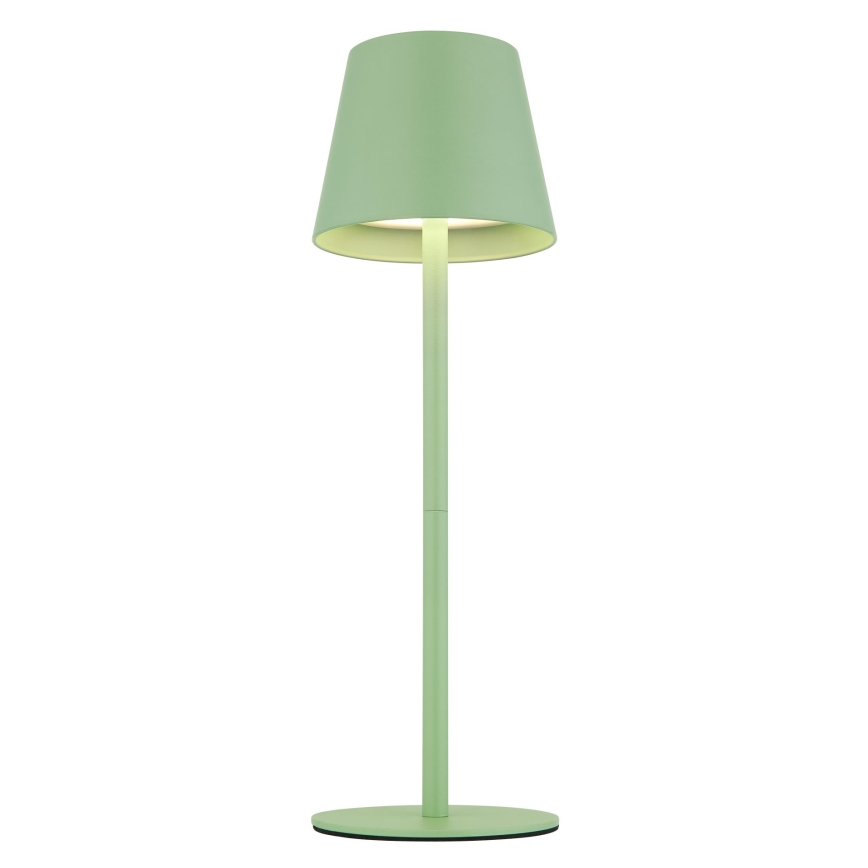 Globo - Dimbare LED aanraak- en oplaadbare buitentafellamp 3-in-1 LED/3W/5V 3000/4000/5000K IP54 1800 mAh groen