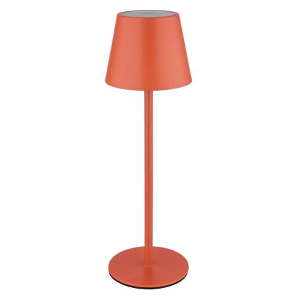 Globo - LED dimbare, aanraakgevoelige oplaadbare buitentafellamp 3-in-1 LED/3W/5V 3000/4000/5000K IP54 1800 mAh rood