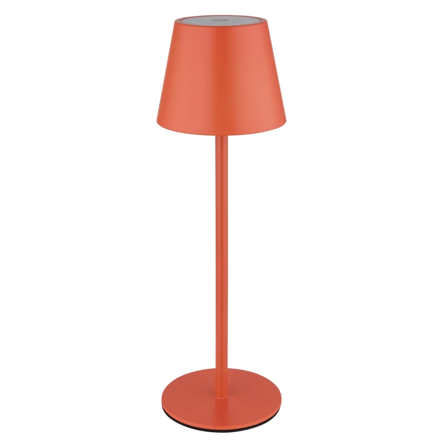 Globo - LED dimbare, aanraakgevoelige oplaadbare buitentafellamp 3-in-1 LED/3W/5V 3000/4000/5000K IP54 1800 mAh rood