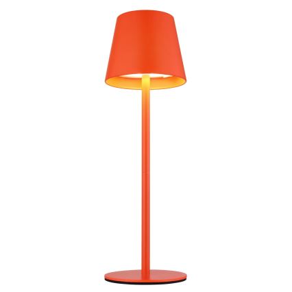 Globo - LED dimbare, aanraakgevoelige oplaadbare buitentafellamp 3-in-1 LED/3W/5V 3000/4000/5000K IP54 1800 mAh rood