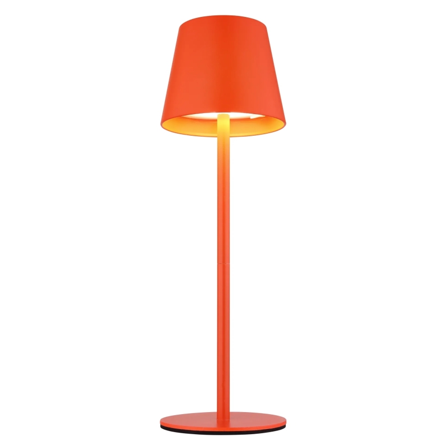 Globo - LED dimbare, aanraakgevoelige oplaadbare buitentafellamp 3-in-1 LED/3W/5V 3000/4000/5000K IP54 1800 mAh rood