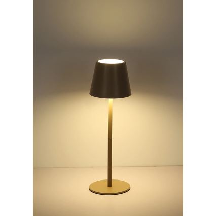 Globo - Dimbare aanraakgevoelige oplaadbare tafellamp voor buiten LED/3W/5V 3000/4000/5000K IP54 1800 mAh