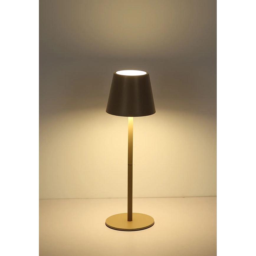 Globo - Dimbare aanraakgevoelige oplaadbare tafellamp voor buiten LED/3W/5V 3000/4000/5000K IP54 1800 mAh