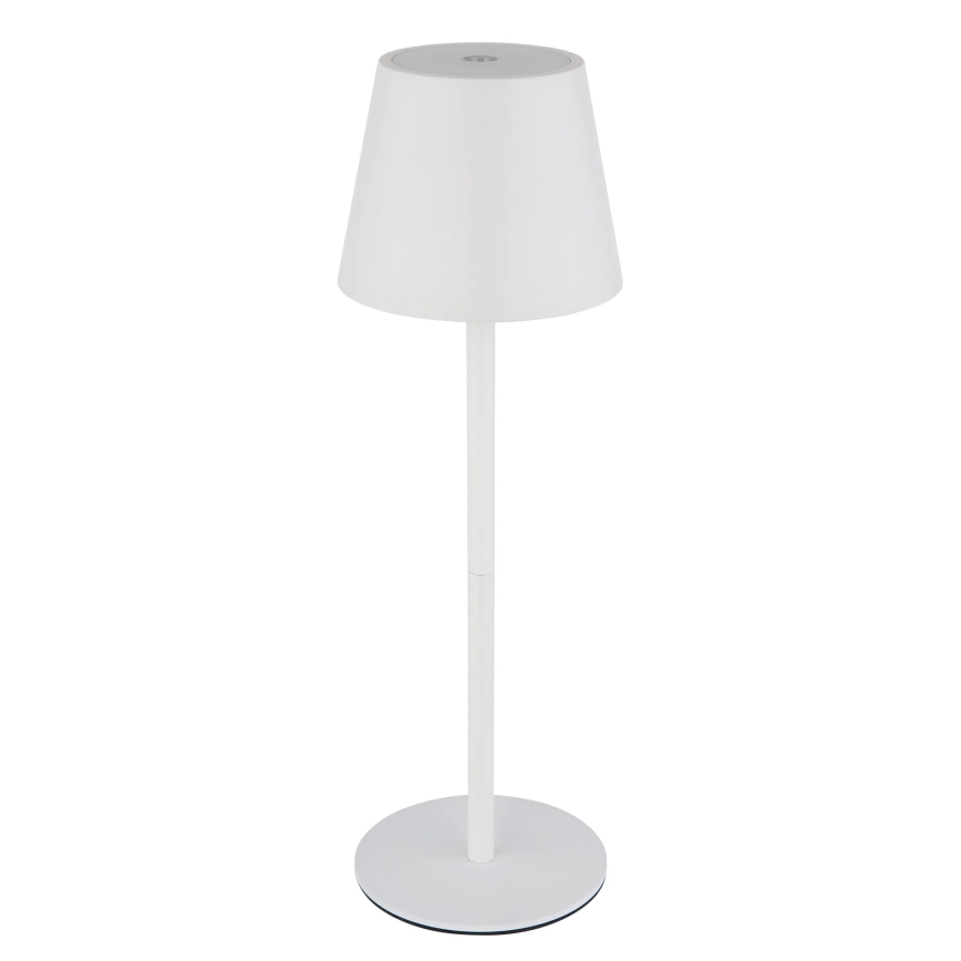 Globo - LED-dimbare aanraak- en oplaadbare buitentafellamp 3-in-1 LED/3W/5V 3000/4000/5000K IP54 1800 mAh wit