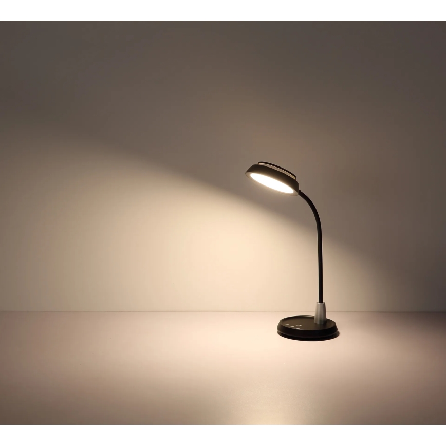 Globo - LED dimbare tafellamp met touchbediening LED/12W/230V 3000/4000/6500K zwart