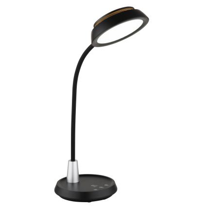 Globo - LED dimbare tafellamp met touchbediening LED/12W/230V 3000/4000/6500K zwart
