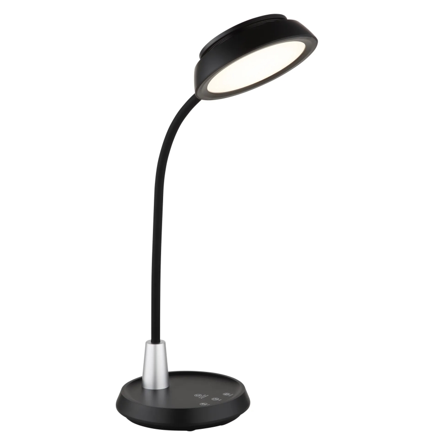 Globo - LED dimbare tafellamp met touchbediening LED/12W/230V 3000/4000/6500K zwart