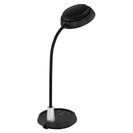 Globo - LED dimbare tafellamp met touchbediening LED/12W/230V 3000/4000/6500K zwart