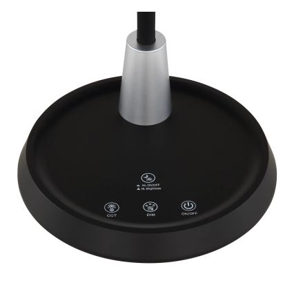 Globo - LED dimbare tafellamp met touchbediening LED/12W/230V 3000/4000/6500K zwart