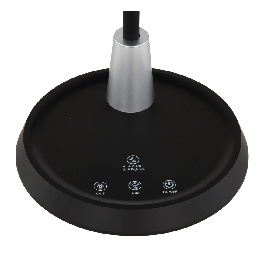 Globo - LED dimbare tafellamp met touchbediening LED/12W/230V 3000/4000/6500K zwart
