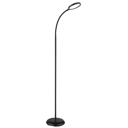 Globo - LED-dimbare vloerlamp met aanraakbediening, LED 8W, 230V, kleurtemperaturen 2700K/4000K/6500K, zwart