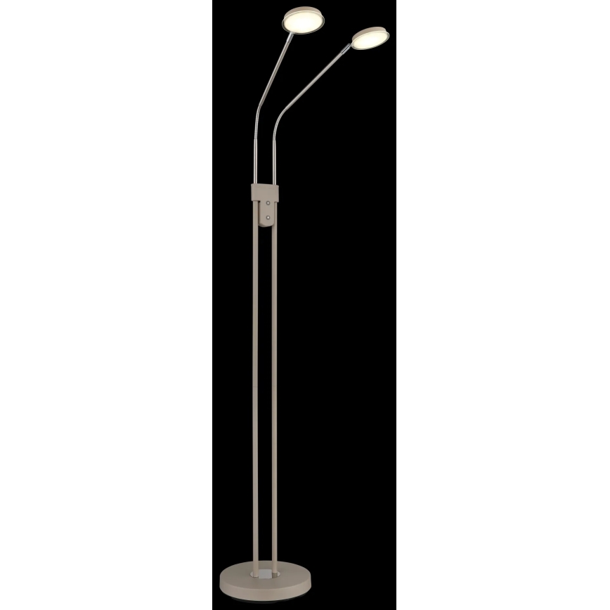 Globo - Dimbare LED-vloerlamp 2xLED/6,5W/230V 2700/3350/4000K beige