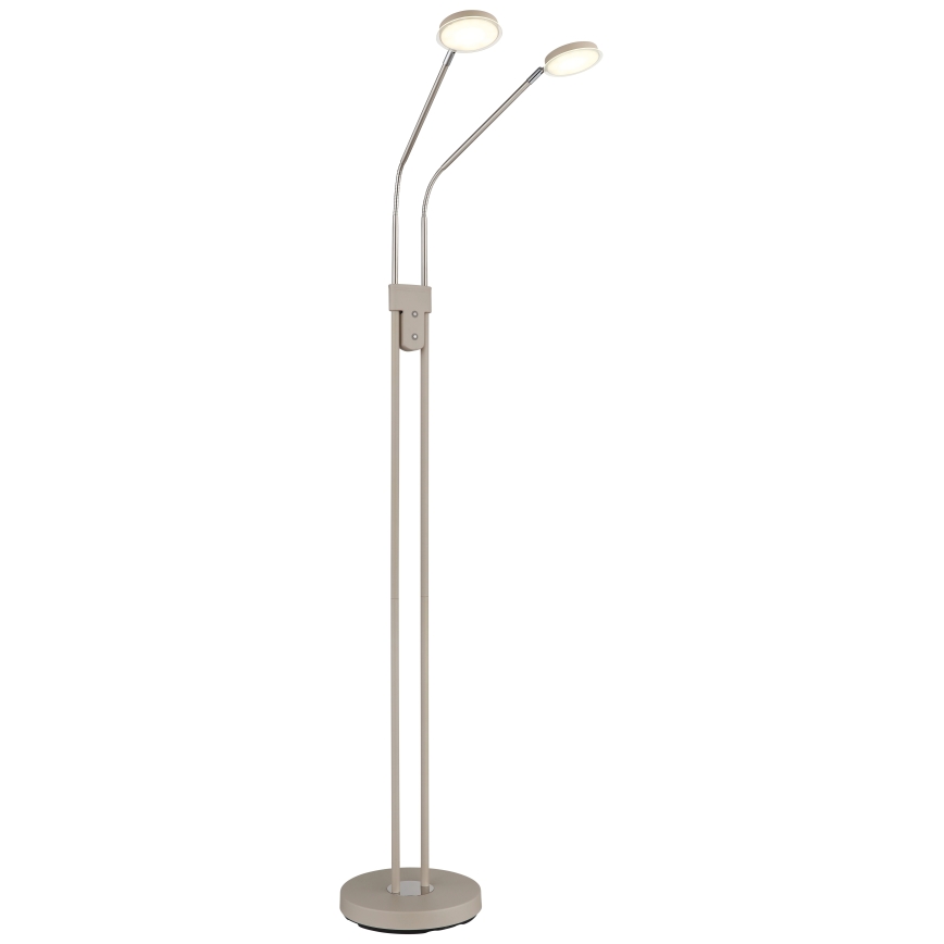 Globo - Dimbare LED-vloerlamp 2xLED/6,5W/230V 2700/3350/4000K beige