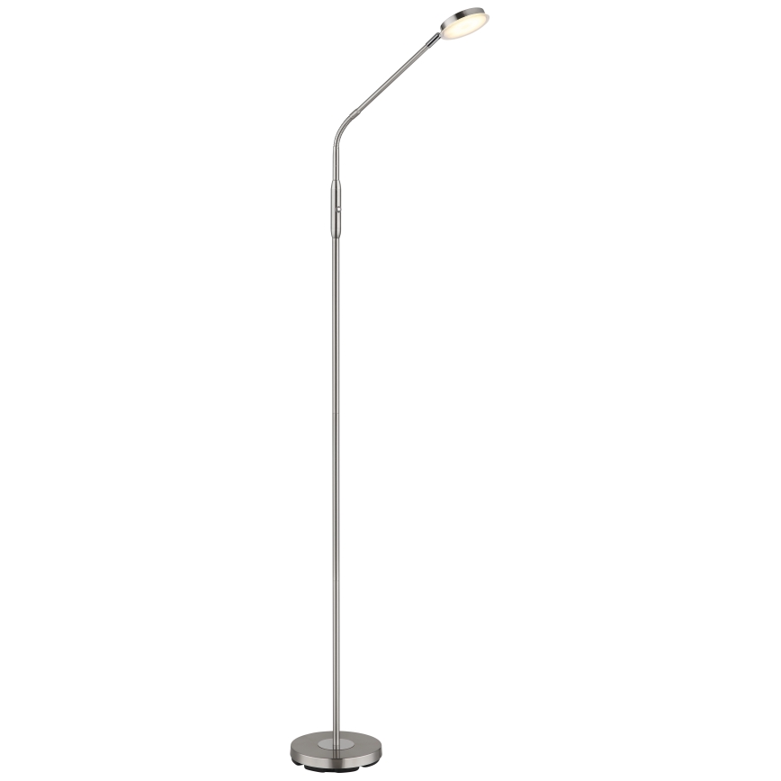 Globo - Dimbare aanraak-LED-vloerlamp LED/6,5W/230V 2700/3350/4000K mat chroom