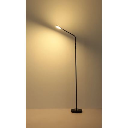 Globo - LED-dimbare staande lamp met aanraakbediening LED/6,5W/230V 2700/3350/4000K zwart