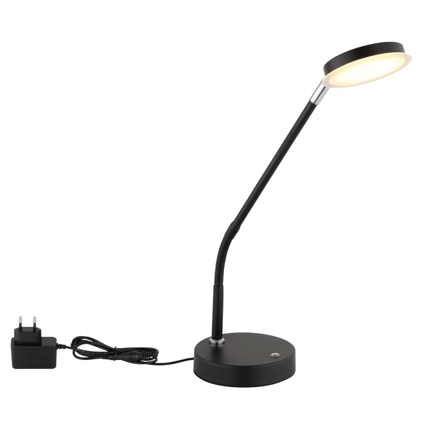 Globo - LED-dimbare aanraaktafellamp LED/6,5W/230V 2700/3350/4000K zwart
